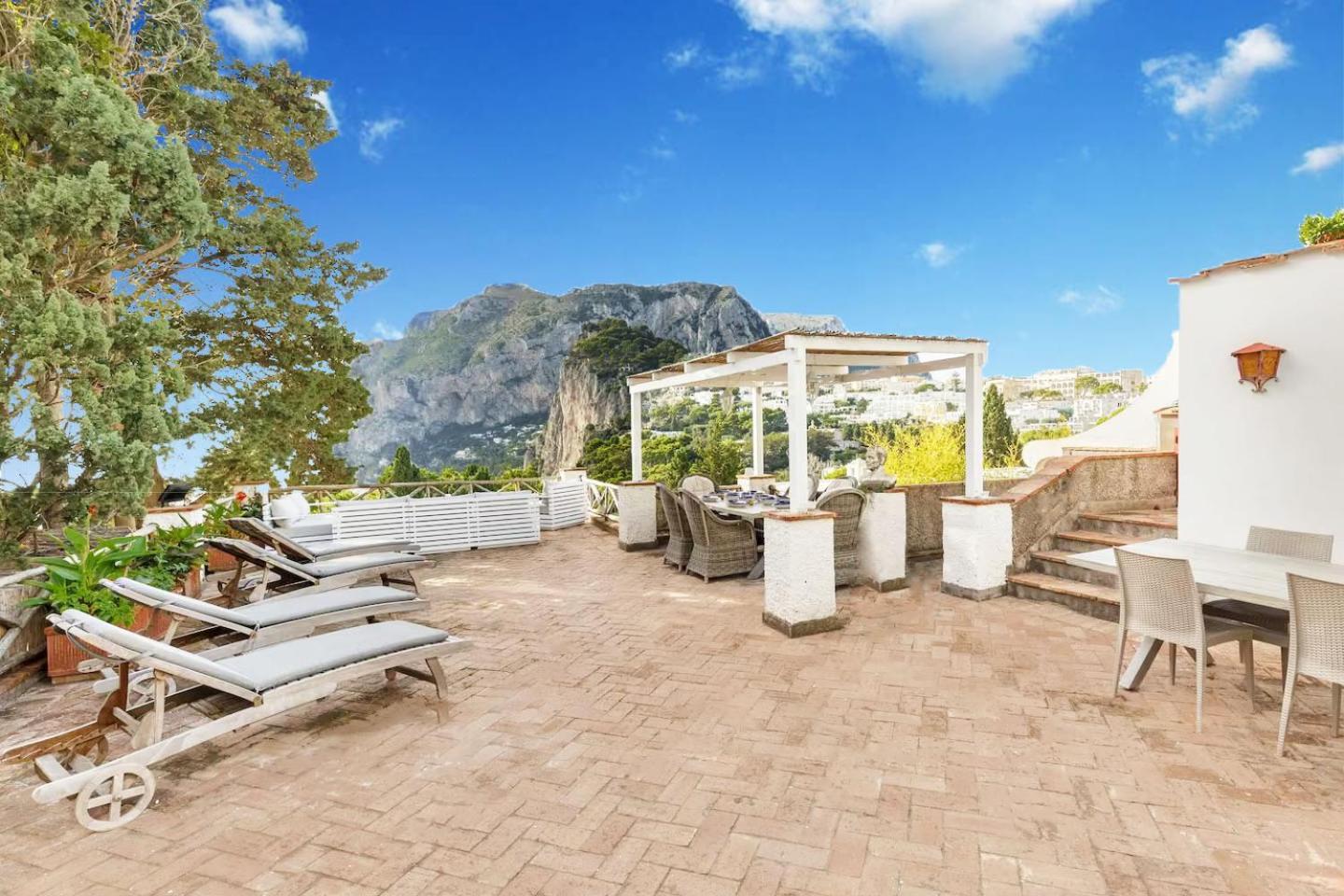 Terrazza Tragara Villa Капри Екстериор снимка