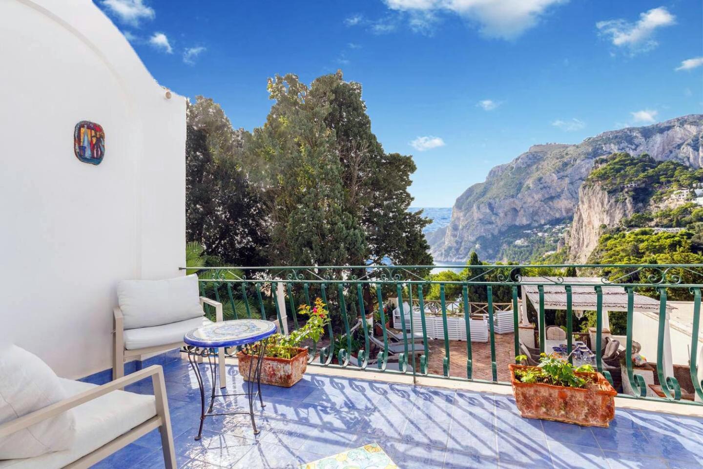 Terrazza Tragara Villa Капри Екстериор снимка