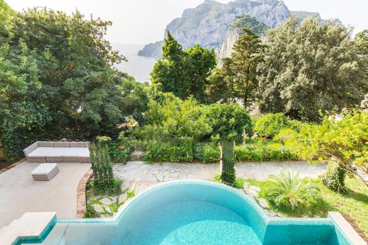 Terrazza Tragara Villa Капри Екстериор снимка