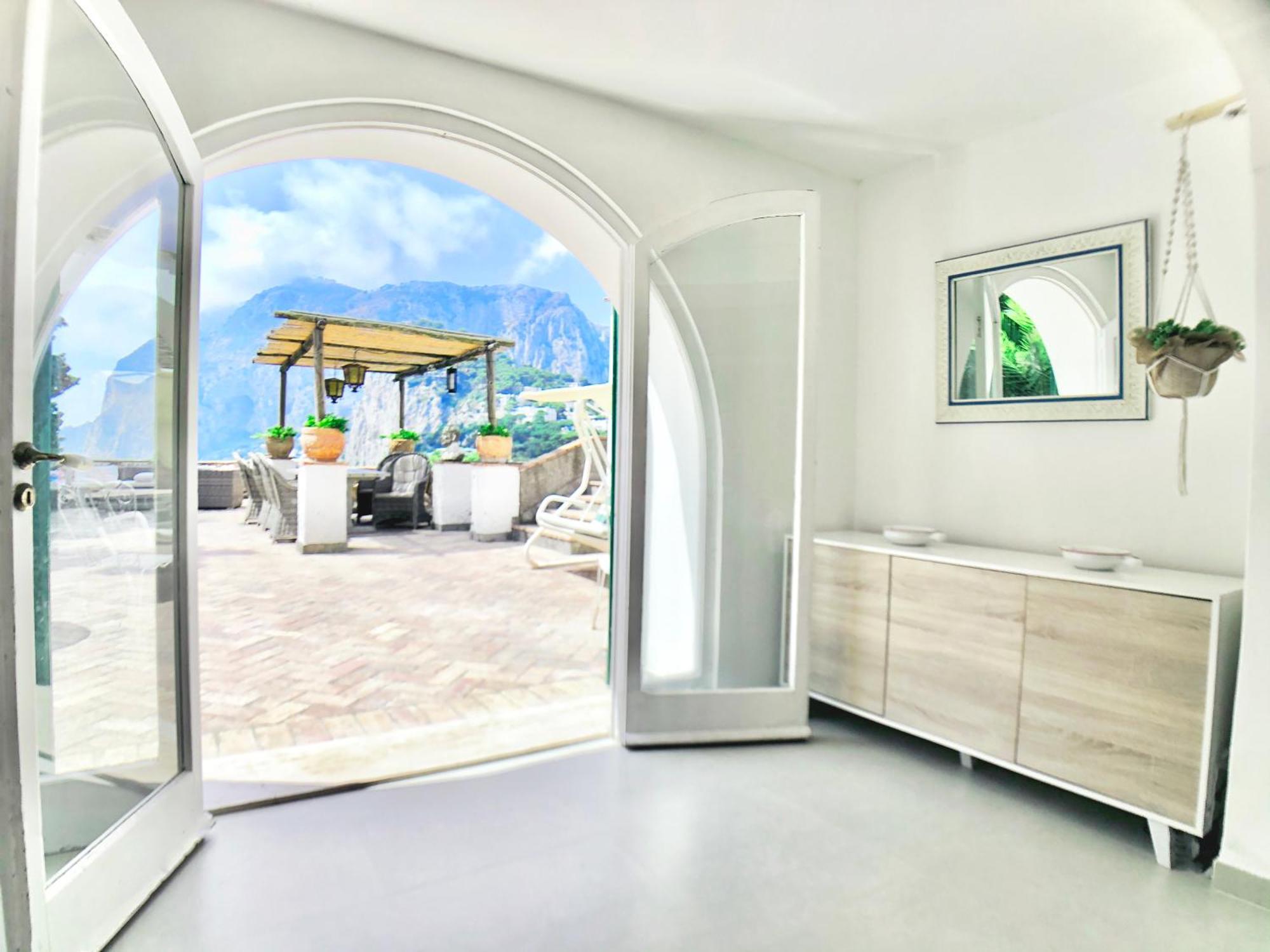 Terrazza Tragara Villa Капри Екстериор снимка