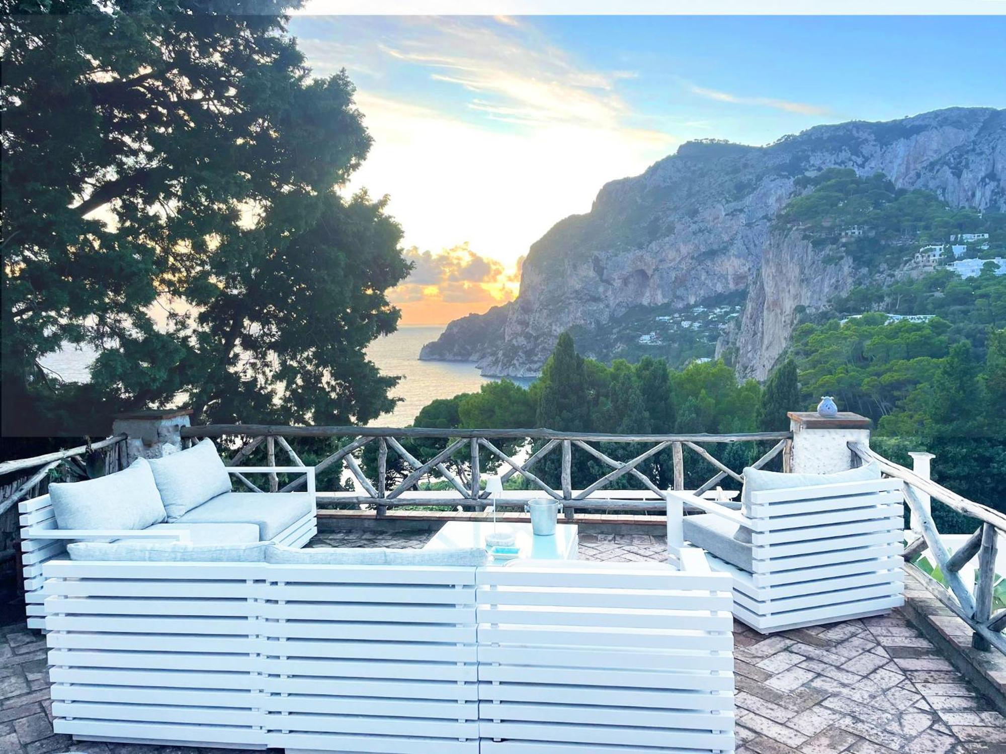 Terrazza Tragara Villa Капри Екстериор снимка