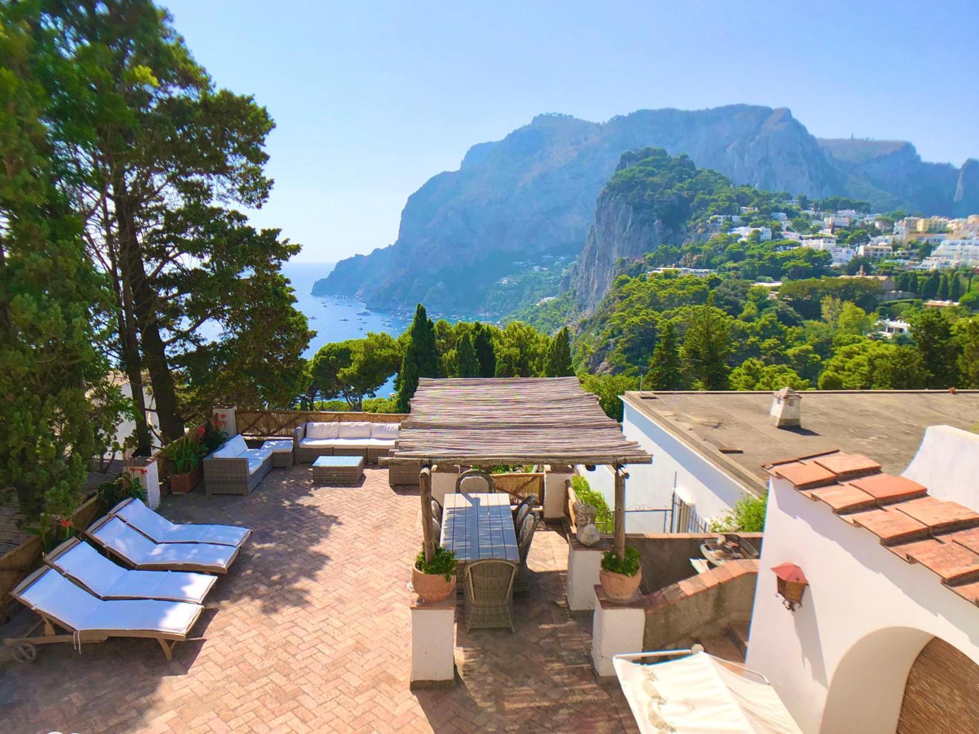 Terrazza Tragara Villa Капри Екстериор снимка