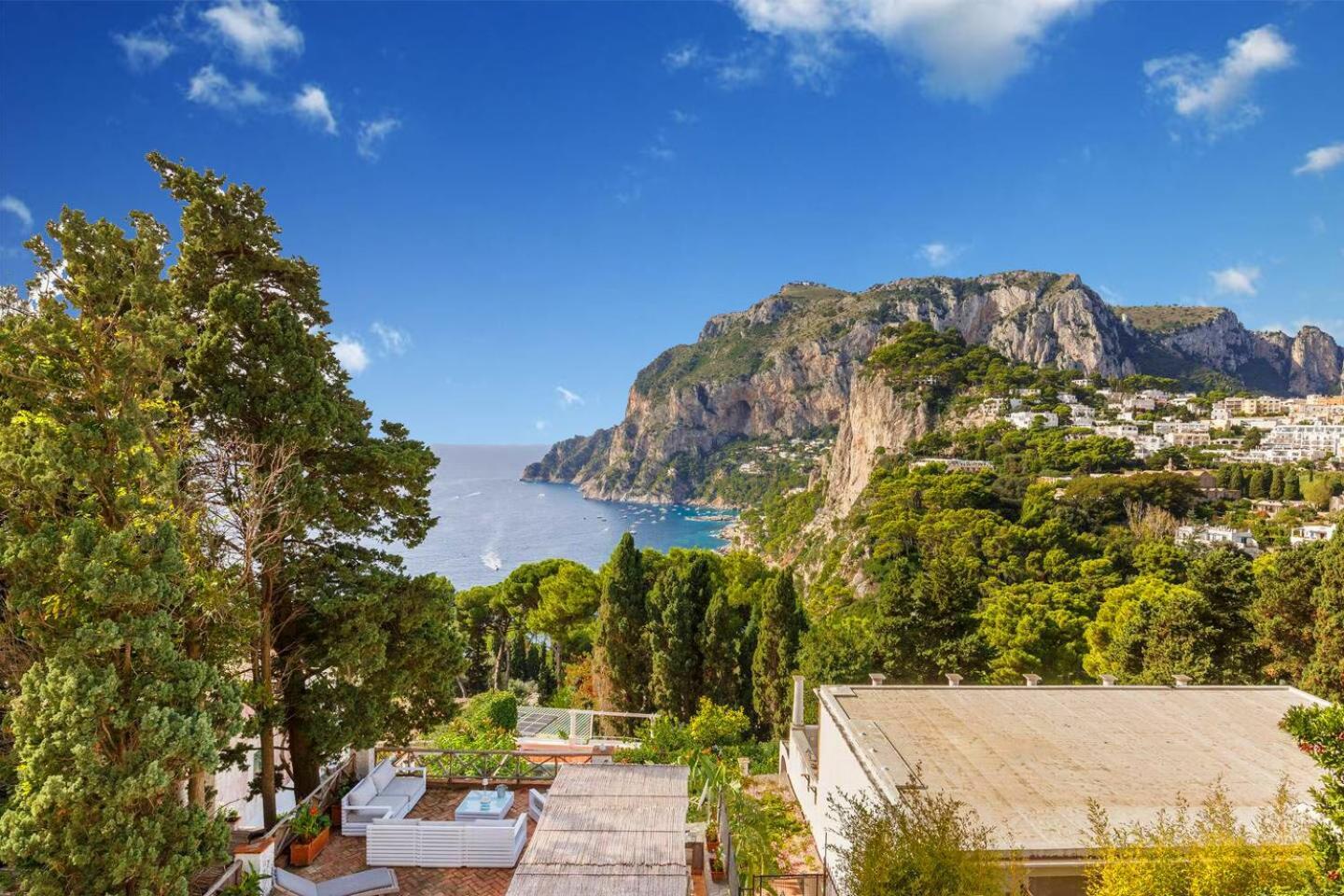Terrazza Tragara Villa Капри Екстериор снимка